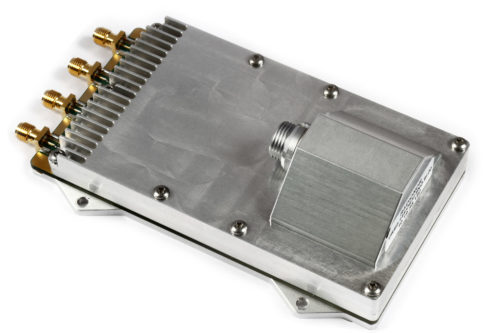 Radio module for integration in unmanned vehicles and portable solutions